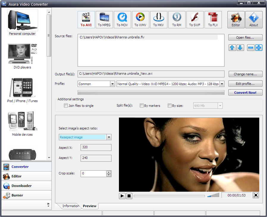 how to use any video converter to download youtube videos